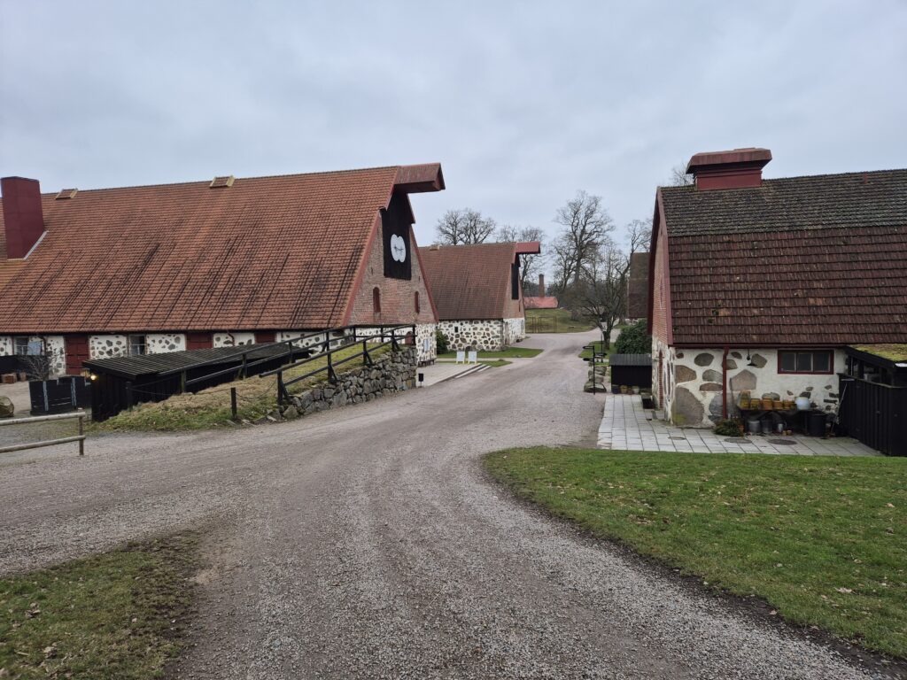 Wanås konst och skulpturpark borggården