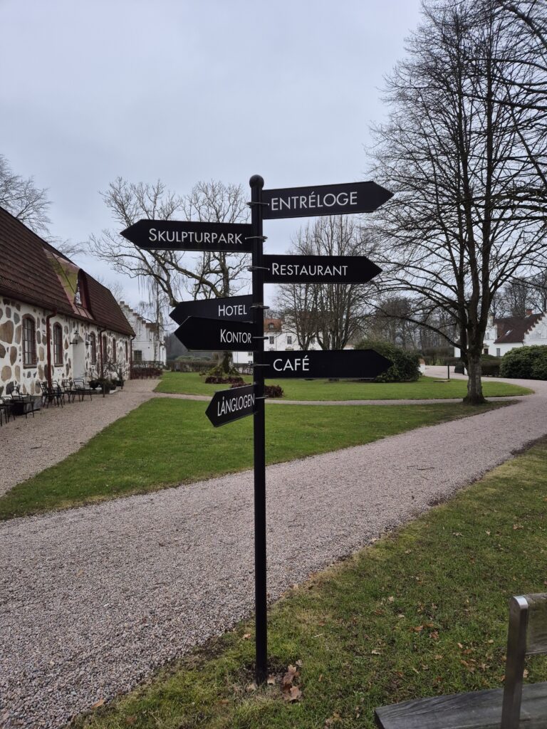 Skyltar Wanås konstpark