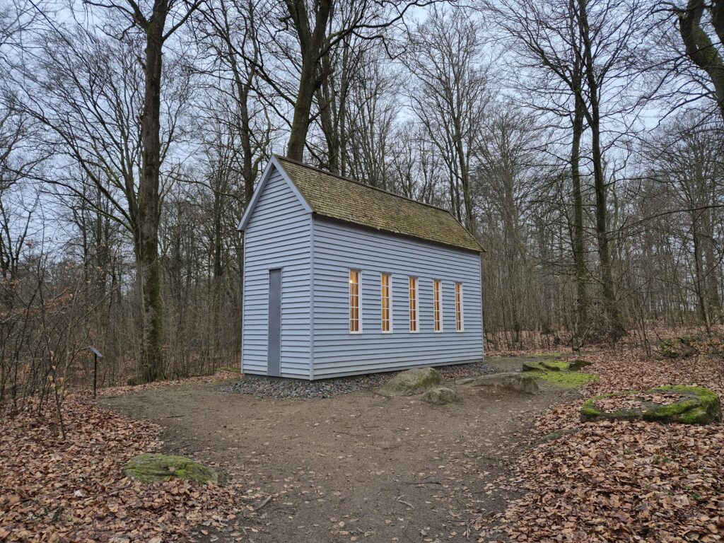 Audiovisuella permanenta hus utställningen i Wanås konstpark