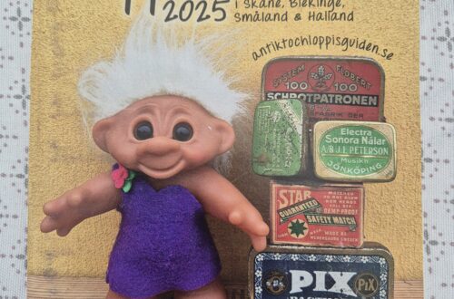 Bild på tidning på antik och loppisguide 2025